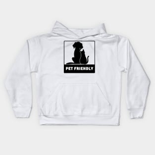 Pet Friendly Decal Kids Hoodie